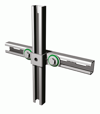 Седельный соединитель Walraven BIS RapidRail WM2 - 30 х 30 мм